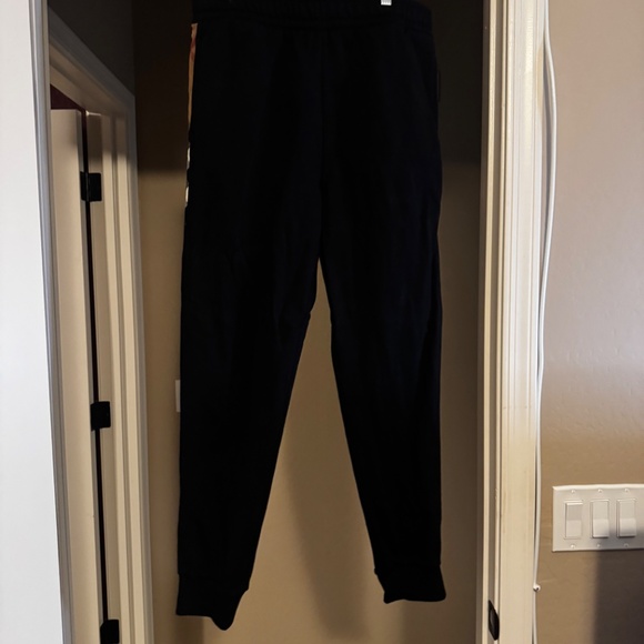Authentic Burberry black with check jogger (M) - Picture 3 of 5